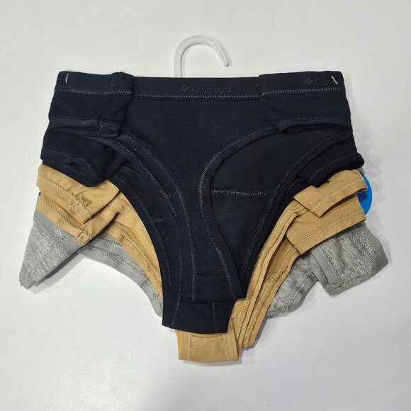 Columbia Women's 4-Way Stretch Thong 5-Pack - Picture 2 of 8